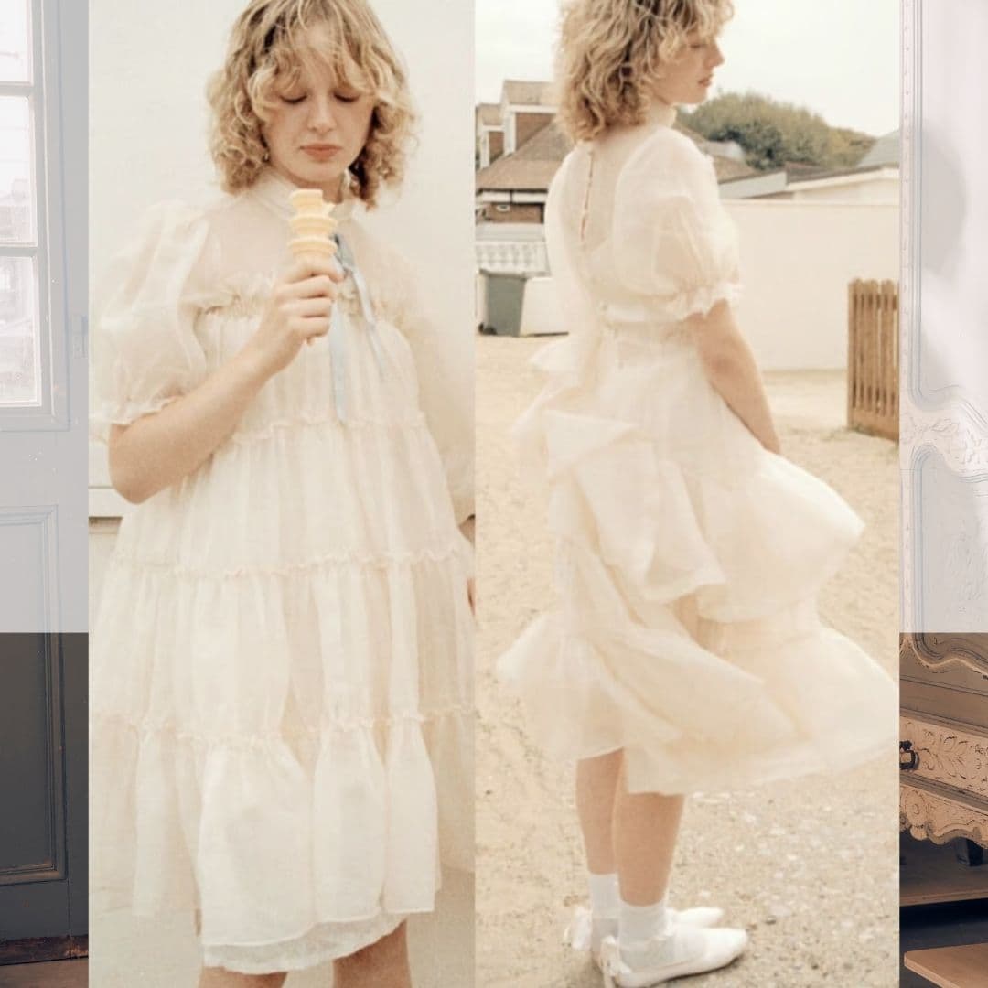 【imyourAnkin】4# The Tender Month of April スカート <IVORY Skirt>