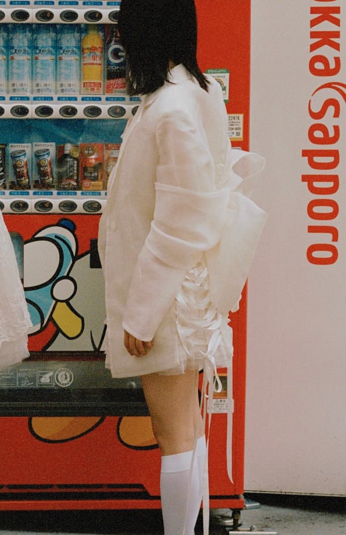 【imyourAnkin】27# Whim frame【Set-up( bow wing) 】 ジャケット <IVORY>