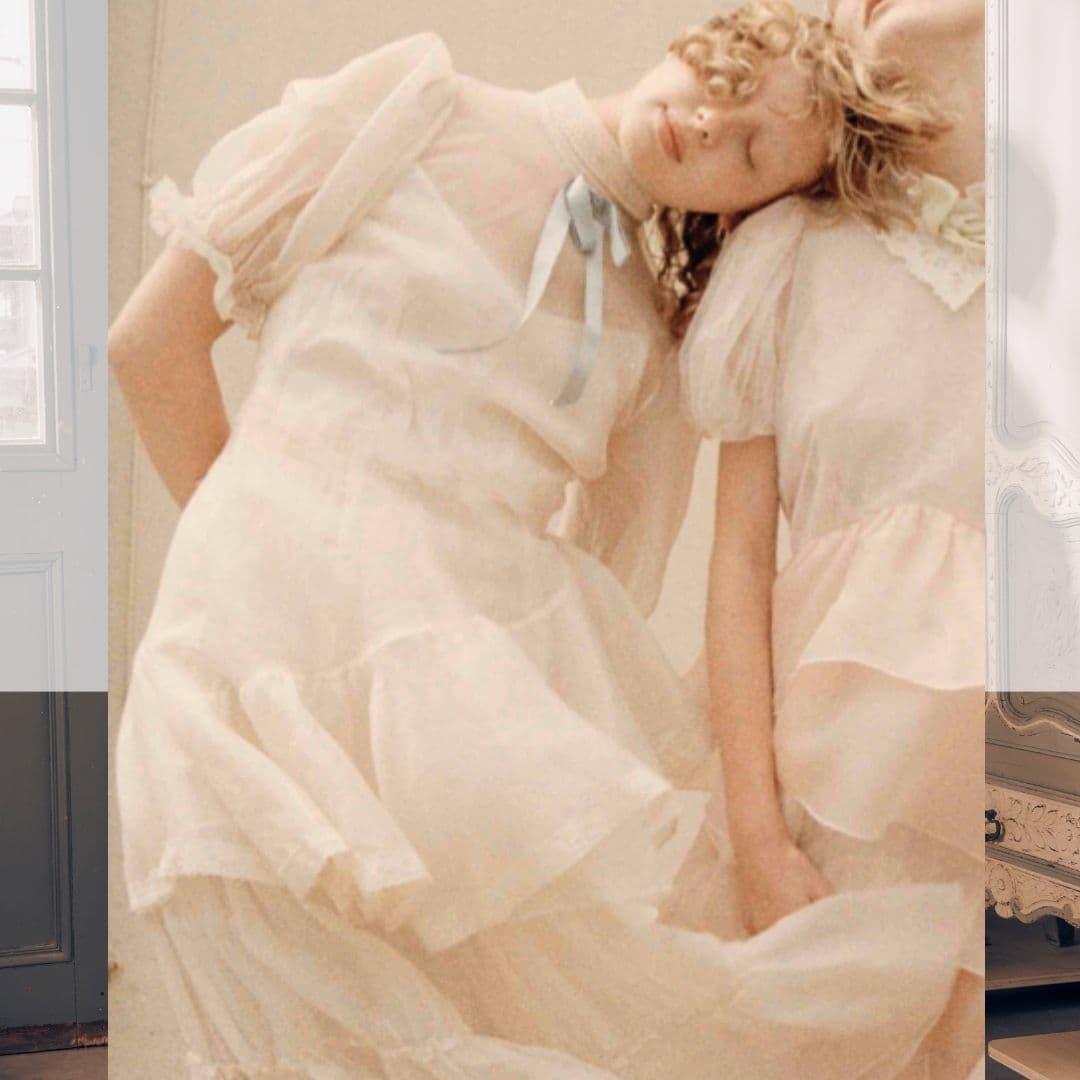 【imyourAnkin】4# The Tender Month of April トップス <Ivory Top>