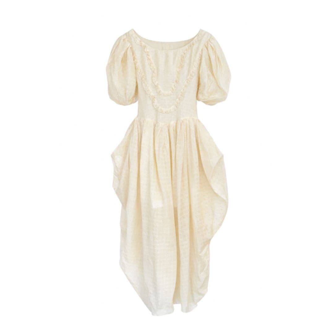 【imyourAnkin × r.l.e】Her Vessel Wedding Gown ワンピース <BEIGE>