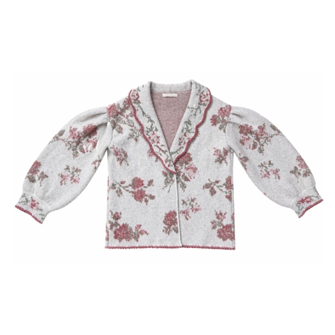 【imyourAnkin】56# "Palour" Cardigan カーディガン <Jacquard>
